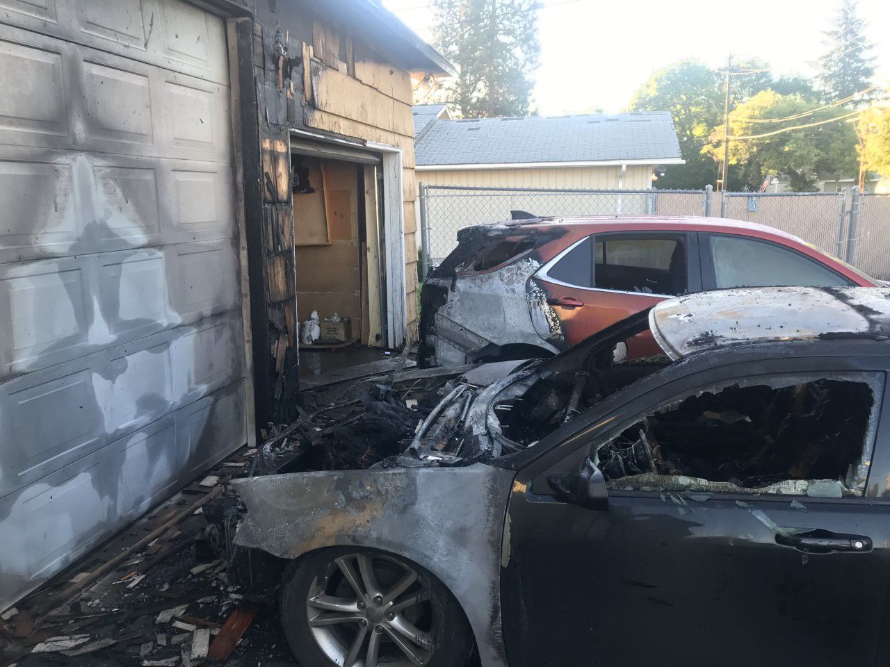 Spokane car fires 6/22/2020